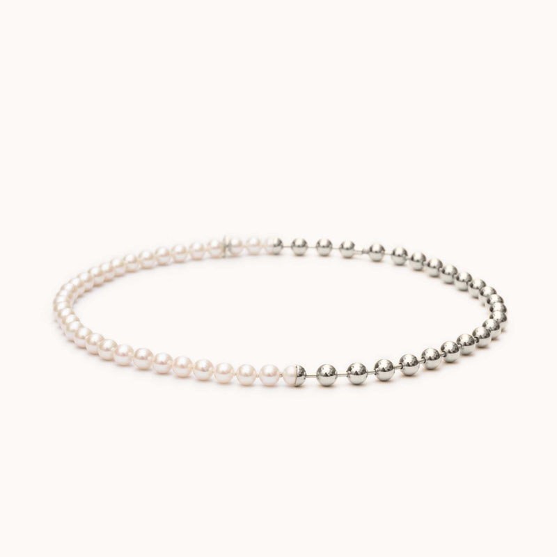Ball Chain / Pearl Necklace｜ネックレス – art.1803N091040