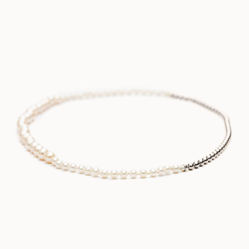 Ball Chain / Pearl Necklace｜ネックレス – art.1803N131040
