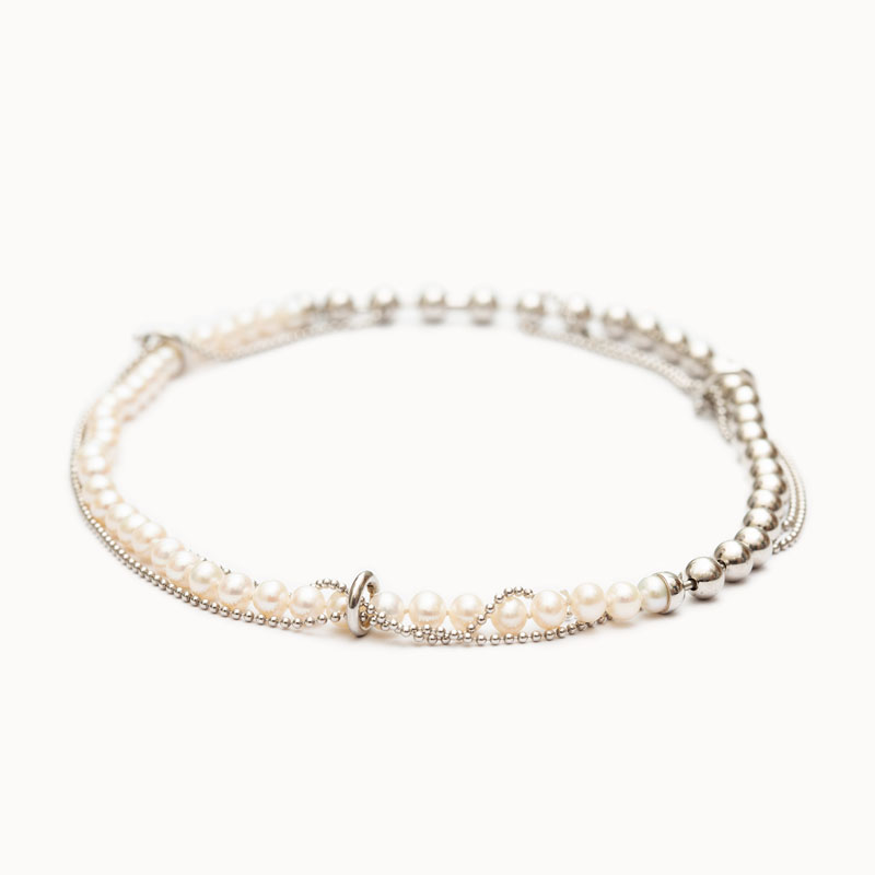 DB Ball Chain/Pearl Necklace｜ネックレス – art.1803N161040